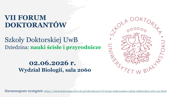 VII Forum Doktorantów