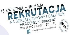 Program MOST - rekrutacja