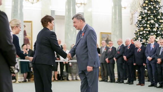 Prof. Andrzej Maziewski odznaczony Krzyżem Kawalerskim Orderu Odrodzenia Polski