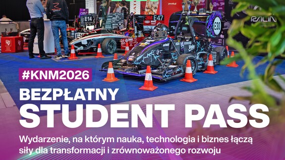 Bezpłatna rejestracja dla studentów | Kongres Nowej Mobilności 2026