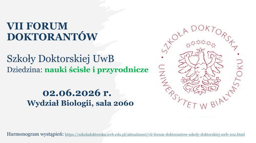 VII Forum Doktorantów