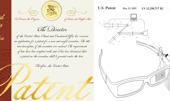 Kolejny amerykański patent na Wydziale Fizyki