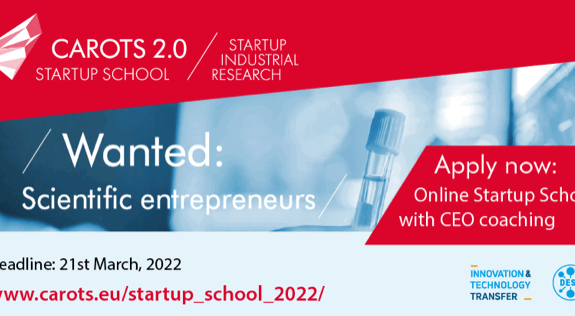 CAROTS 2.0 STARTUP SCHOOL