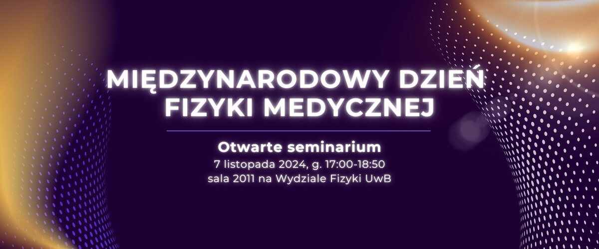 Dzień Fizyki Medycznej - grafika